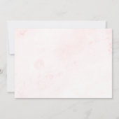 modern script elegant baby shower-uitnodiging (Achterkant)