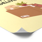 Modern Script Esthetische Muur Kunst Poster (Hoek)