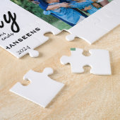 Modern Script Family Quote Fotocollage Keepsake Legpuzzel (Zijkant)