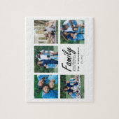 Modern Script Family Quote Fotocollage Keepsake Legpuzzel (Verticaal)