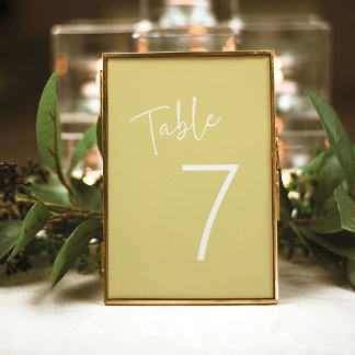 Modern Script Geel Oh Baby Eenvoudig Baby shower Kaart