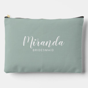 Modern Script gepersonaliseerde bruidsmeisje naam Etui