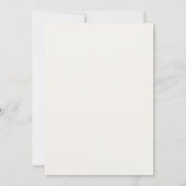 Modern Script Gold Future Mr en Mrs Verloving Kaart (Achterkant)