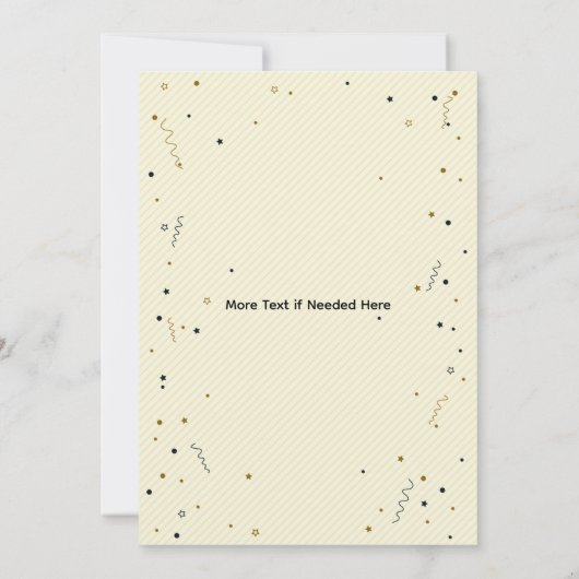 Modern Script Graduate Invitation (Dos)