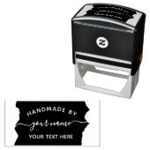 Modern script Handmade by business stempel (In situ)