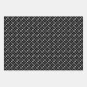 Modern script minimalistisch inpakpapier vel (Voorkant 2)