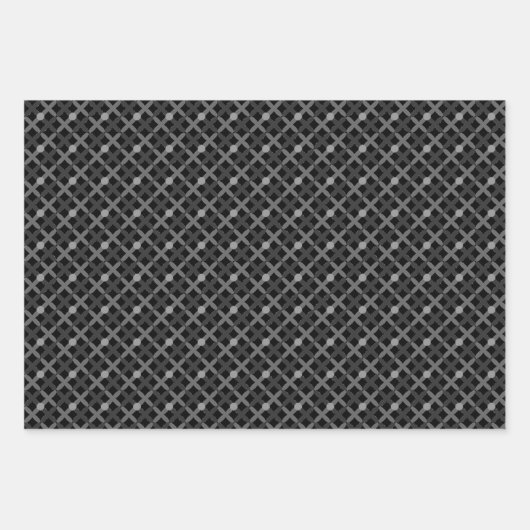 Modern script minimalistisch inpakpapier vel (Voorkant 2)