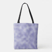 Modern Script Paars Foil Monogram Draagtas (Achterkant)