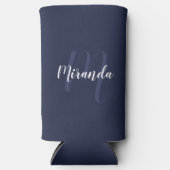 Modern Script Persoonlijk Monogram en Naam Seltz (Voorkant)