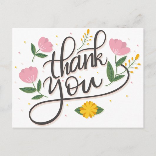 Modern Script Photo Wedding briefkaart (Voorkant)