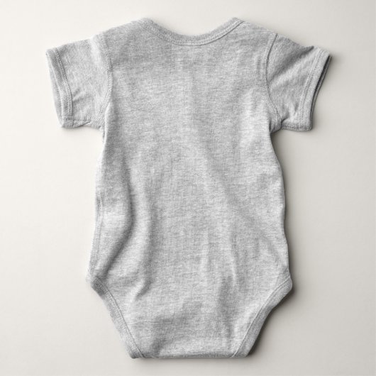 Modern Script Psalm 139 v 14 Grey Romper (Achterkant)