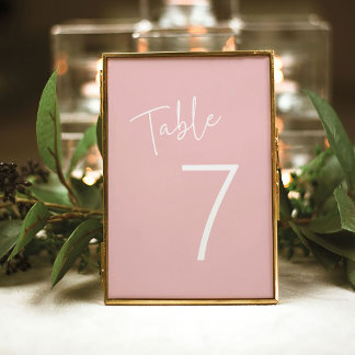 Modern Script Roze Oh Baby Eenvoudig Baby shower Kaart
