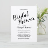 Modern Script Rustiek Kraft Papier Vrijgezellenfee Kaart (Staand voorkant)