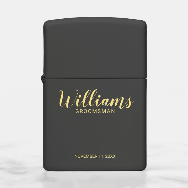 Modern script - speciaal gepersonaliseerd Groomsma (Creator heeft geüpload)