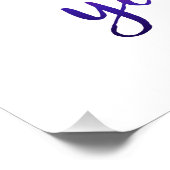 modern script typografie motivatie cool poster perfect poster (Hoek)