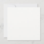 Modern script | Uitnodiging voor bruiloft Brunch (Achterkant)