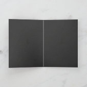 Modern Script Vrolijk Kerstboogfoto Vakantie Kaart (Binnen)