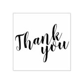 Modern Script Wedding Favor Bedankt Rubberstempel (Afrduk)