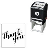 Modern Script Wedding Favor Bedankt Zelfinktende Stempel (In situ)