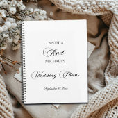 Modern Script Wedding Planner