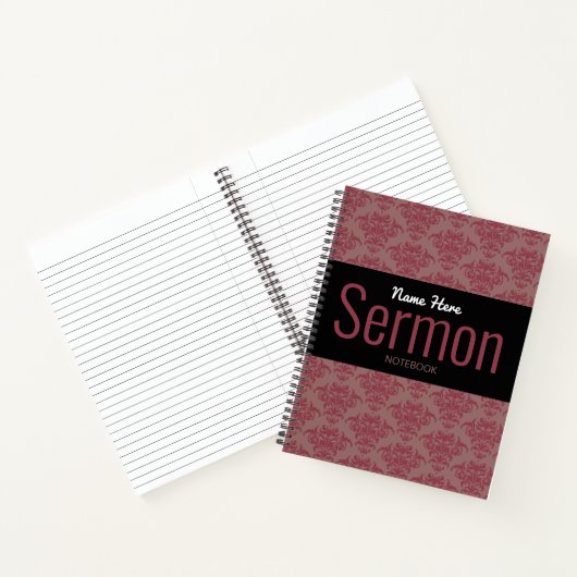 Modern Sermon Notitieboek (Binnen)