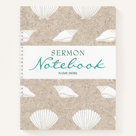 Modern Sermon Notitieboek (Voorkant)