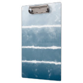 Modern Shibori Ombre Retro Tie Dye Hippie Indigo Klembord (Links)