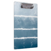 Modern Shibori Ombre Retro Tie Dye Hippie Indigo Klembord (Rechts)