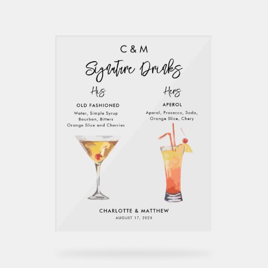 Modern Signature Boit Son et son Mariage (Recto)