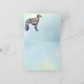 Modern Silken Windhound Kaart (Binnen)