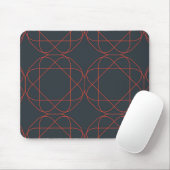 Modern, simpel, cute, playful geometric pattern muismat (Met muis)