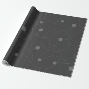 Modern, simpel, playful, fun pattern of circle cadeaupapier