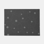 Modern, simpel, playful, fun pattern of circle deurmat (Voorkant)