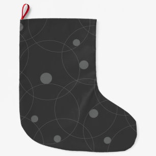 Modern, simpel, playful, fun pattern of circle grote kerstsok