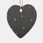 Modern, simpel, playful, fun pattern of circle keramisch ornament (Links)