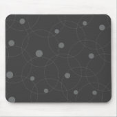 Modern, simpel, playful, fun pattern of circle muismat (Voorkant)