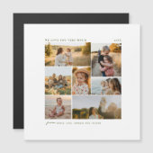 Modern Simple 7 Photo Collage Christmas (Voorkant / Achterkant)