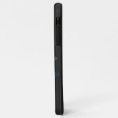 ** Modern Simple - Abstracte Amerikaanse vlag Case-Mate iPhone Case (Achterkant/links)