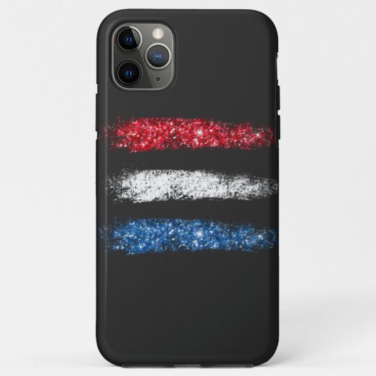 ** Modern Simple - Abstracte Amerikaanse vlag Case-Mate iPhone Case (Achterkant)