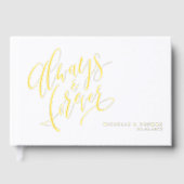 Modern Simple Always And Forever Script Wedding (Recto)