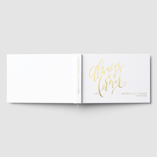 Modern Simple Always And Forever Script Wedding (Complet)
