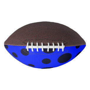 Modern Simple Black polka dot yellow pattern American Football