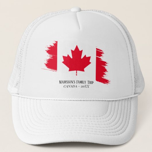 Modern Simple canada Trucker Pet (Voorkant)
