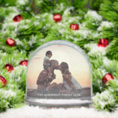 Modern Simple Create Your Own 2 Photo Keepsake (Noël)