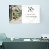 Modern Simple Custom Business Logo Professional Spandoek (Beurs)