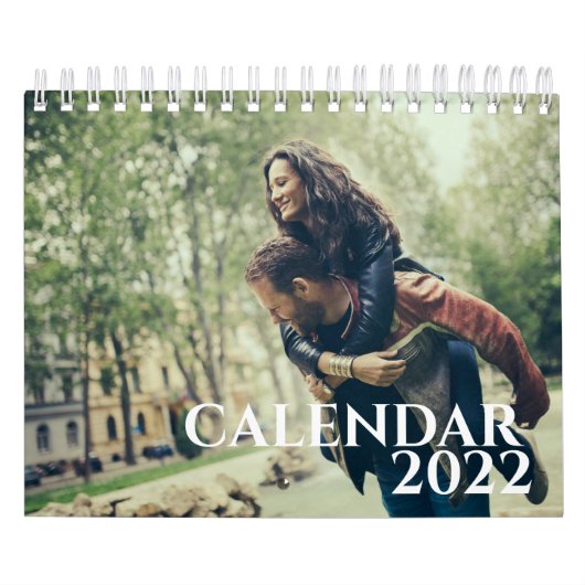 Modern Simple Family Collage Foto 2022 Kalender (Hoes)