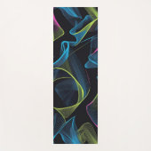 Modern Simple pattern geometric girly stripes Yogamat (Voorkant)