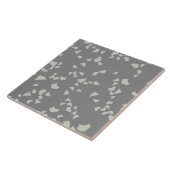 Modern Simple Terrazzo Grey White Tegeltje (Zijkant)