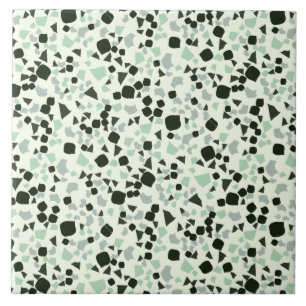 Modern Simple Terrazzo White Aqua Tegel Tegeltje