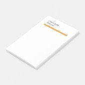 Modern Simple Trendy Minimalist Post-it® Notes (Schuin)